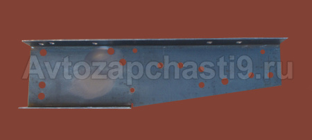 Швеллер усилитель рамы,заднего кронштейна кабины 4мм. левый Lazerzaphast