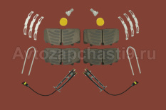 Колодки дисковых тормозов комплект Газон Next CAMPAR