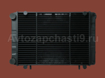 Радиатор охлаждения 3302 медный дв.УМЗ-4216 3-х ряд (GB-330243) 3ROWS Иран 