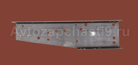 Швеллер усилитель рамы,заднего кронштейна кабины 4мм. правый Lazerzaphast