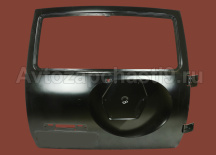 Дверь 3163 задка (рестайлинг 2014 г.) грунт, под вклеиваемое стекло, с кронштейн стоп сигнала