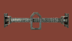 Поперечина рамы №4 3302 под троса ручника усиленная Пром-штамп