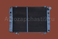 Радиатор охлаждения 3302 медный дв.ЗМЗ 3-х ряд (G-3ROWS) Иран