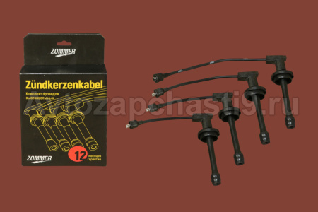 Высоковольтные провода дв.406,405,409 (силикон) комплект ZOMMER