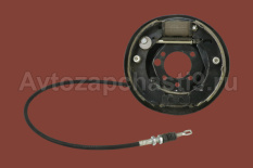 Щит тормоза опорный задний Газель в сборе Оригинал левый