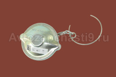 Крышка бензобака металлическая Волга, Газель без клапана