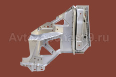 Брызговик крыла 3302 в сборе (с 2003 года выпуска) левый