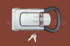 Ручка фурнитуры дверей PUSH с ключом по штангу d=22