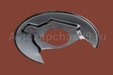 Щит тормоза опорный передний Газель аналог левый