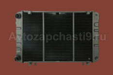 Радиатор охлаждения 3302 медный дв.УМЗ-4216 2-х ряд (GB-330242) 2ROWS Иран