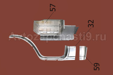 РЕМОНТНЫЕ ДЕТАЛИ 3302 3ч левые НАБОР 