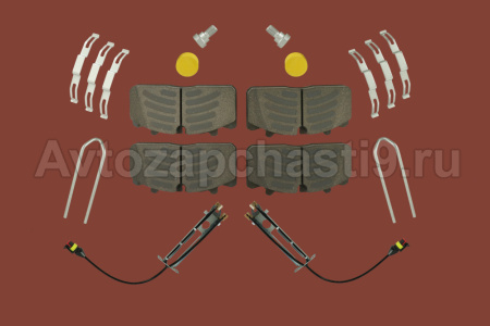 Колодки дисковых тормозов комплект Газон Next CAMPAR