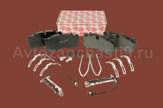 Колодки дисковых тормозов комплект Газон Next (PRAVT)