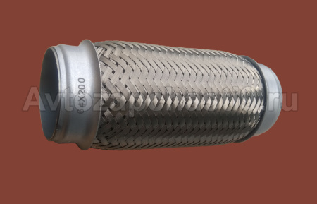 Гофра глушителя 64х200