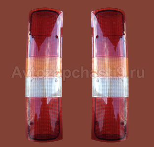 Рассеиватель заднего фонаря Газель-2705 старого образца 1к-т 