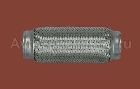 Гофра глушителя 64х230 EDEX 3-х слойная																					