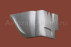 Ремонтная деталь УАЗ-469 заднего крыла угол ОДО.К.Д. левый (2)