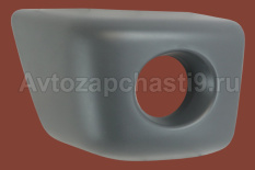 Угол бампера Газон Next 10т под ПТФ правый