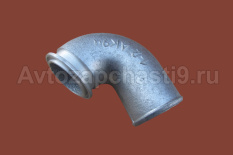 Патрубок интеркулера к турбине Газель,Next дв.Cummins (силумин)