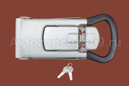 Ручка фурнитуры дверей PUSH с ключом по штангу d=27